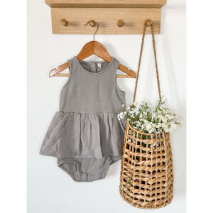 Quincy Mae 18-24 Romper — has small flaw